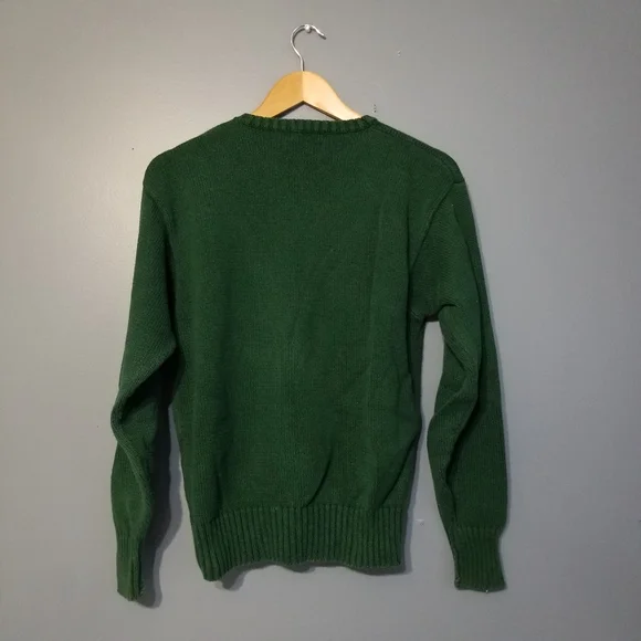 Polo by Ralph Lauren green sweater - Picture 3 of 4